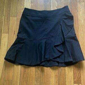White House Black Market black knee length skirt size 6.